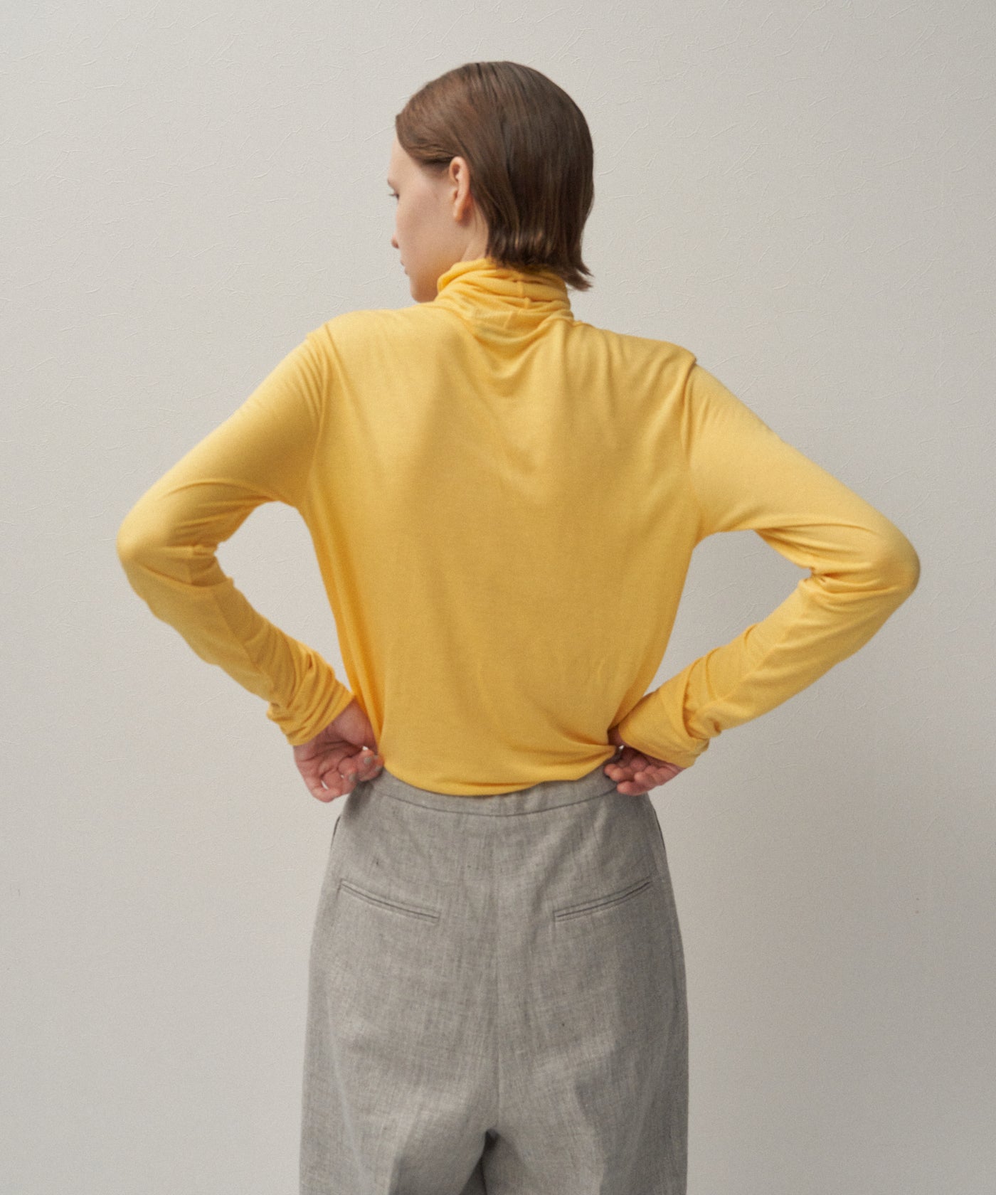 【定価1.9万】エイトン ATON *MODAL SILK JERSEY TURTLENECK タートルネックカットソー*2シルク混トップス(1-2504-531)【92E52】【92E52】 MODAL SILK JERSEY | TURTLENECK – ATON | エイトン