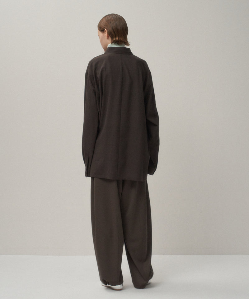 TWIST WOOL WASHER | OVERSIZED SHIRT
