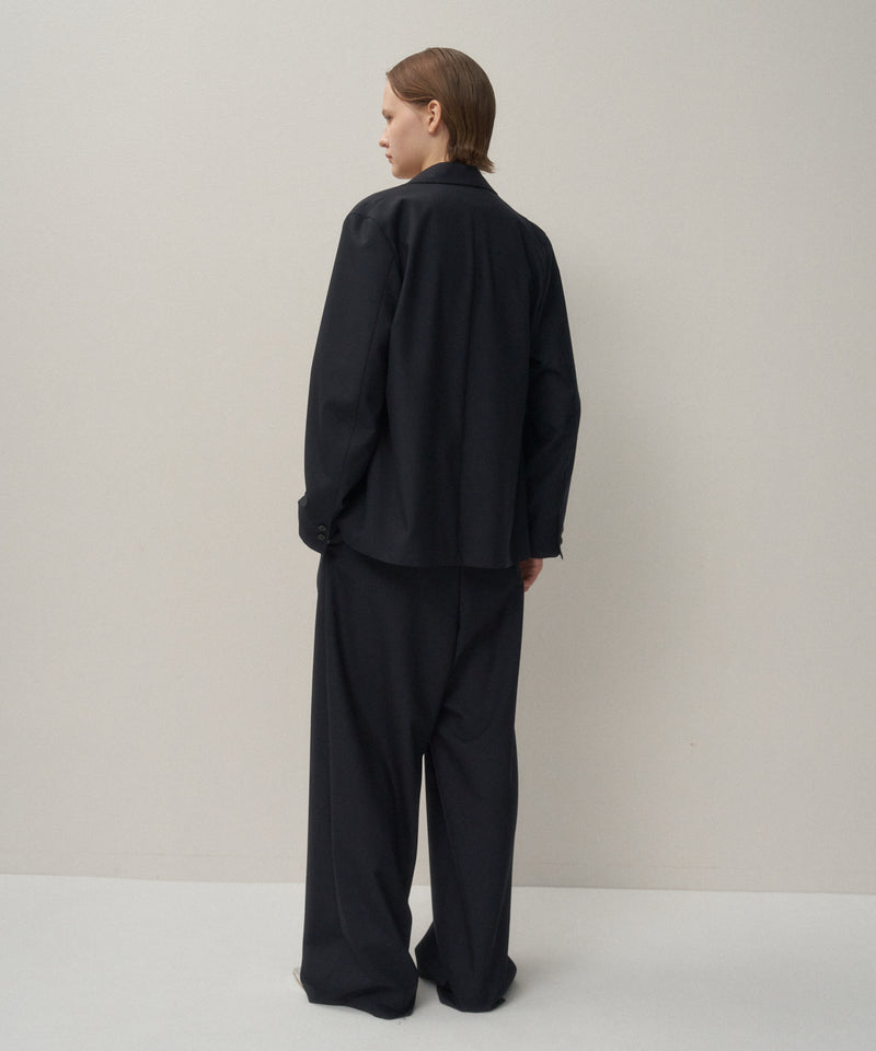 WOOL TROPICAL | WIDE EASY PANTS – ATON | エイトン