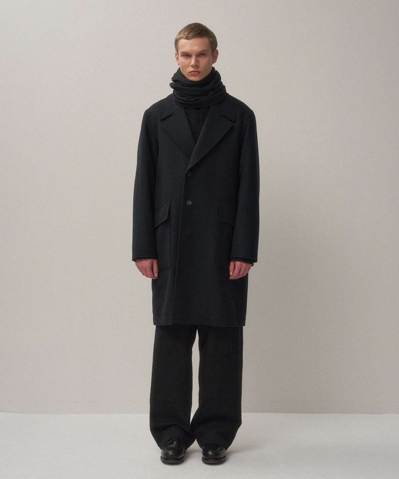 ジャケット・アウター ATON SUPER 160S DOUBLE SAXONY COAT SUPER 160S DOUBLE SAXONY | ダブルブレストコート - UNISEX