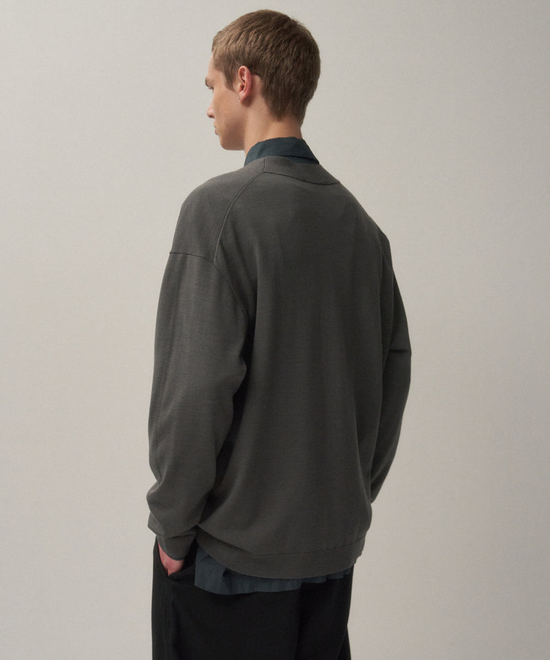 WOOSTED WOOL | OVERSIZED CARDIGAN