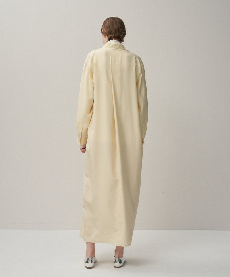 SILK SUEDE | BUTTON DOWN SHIRT DRESS