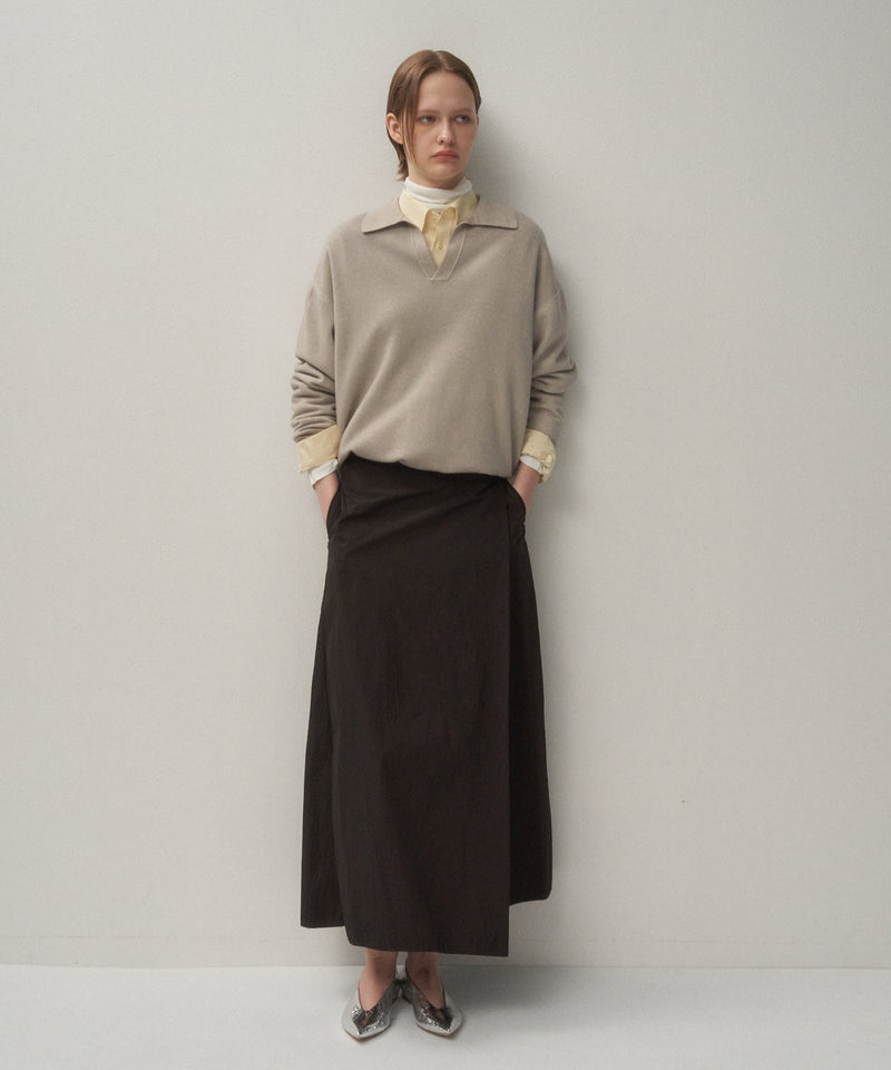 VINTAGE KNIT | SKIPPER POLO SWEATER
