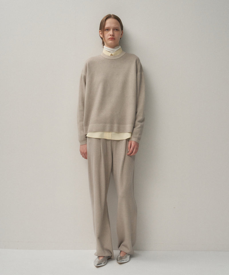 VINTAGE KNIT | CREWNECK SWEATER – ATON | エイトン