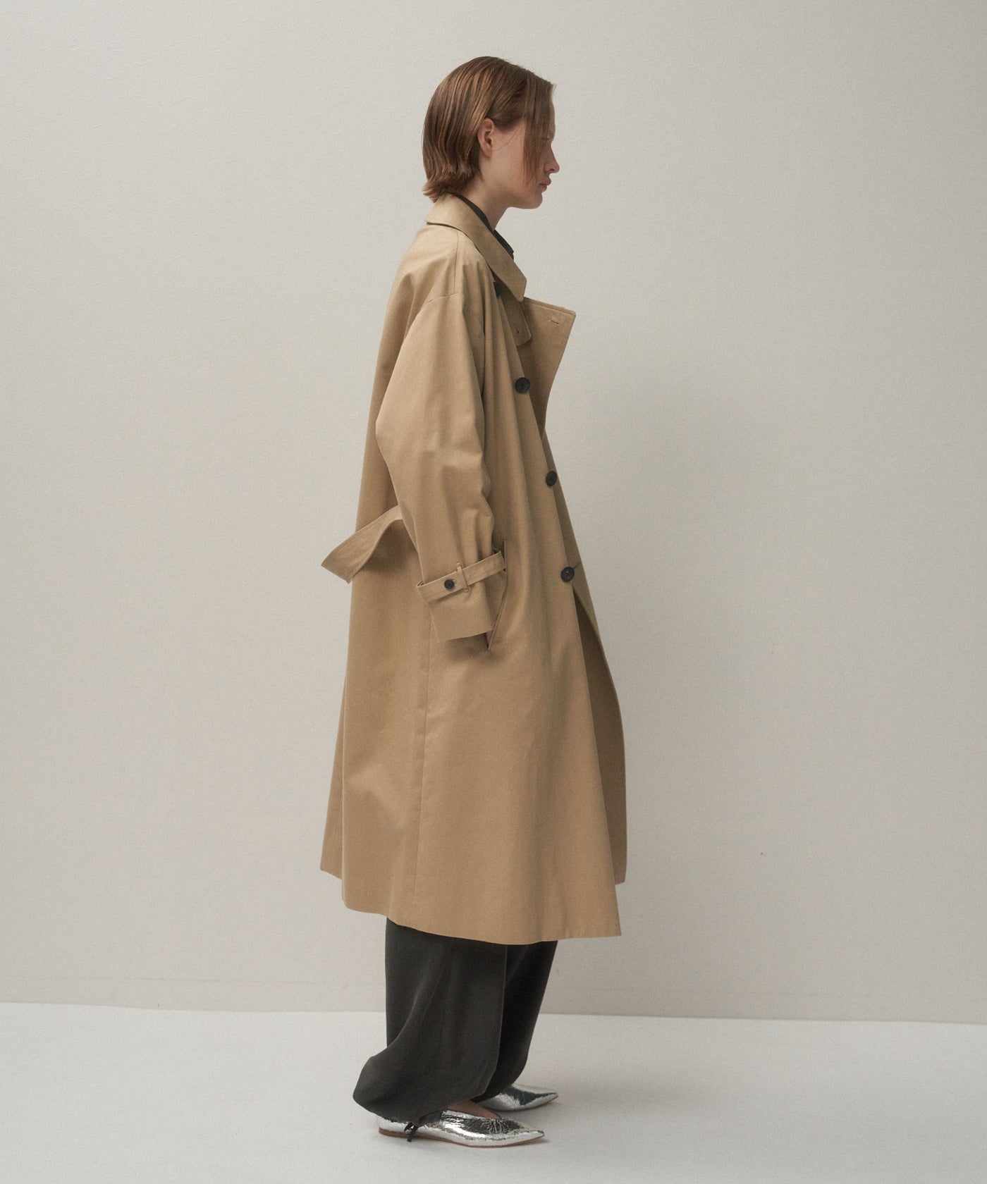 WEST POINT | OVERSIZED TRENCH COAT – ATON | エイトン