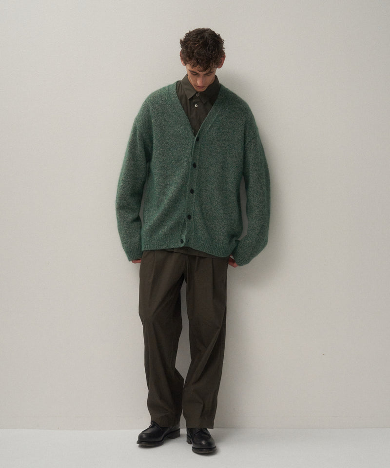 WOOL ALPACA MOHAIR | OVERSIZED CARDIGAN – ATON | エイトン