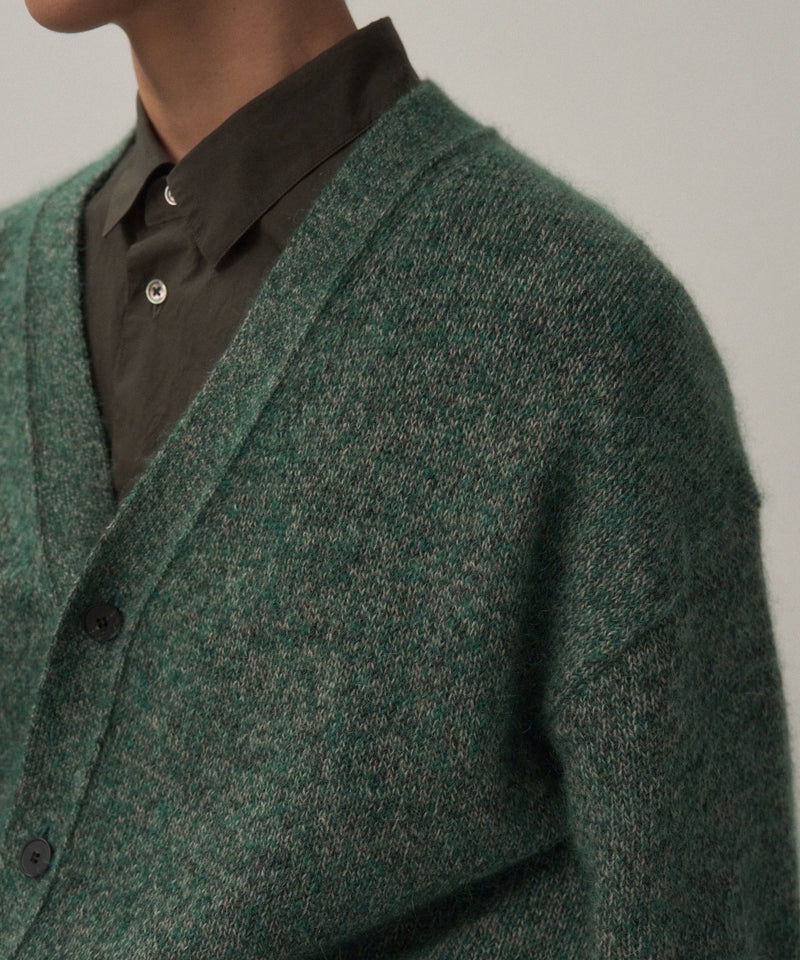 WOOL ALPACA MOHAIR | OVERSIZED CARDIGAN