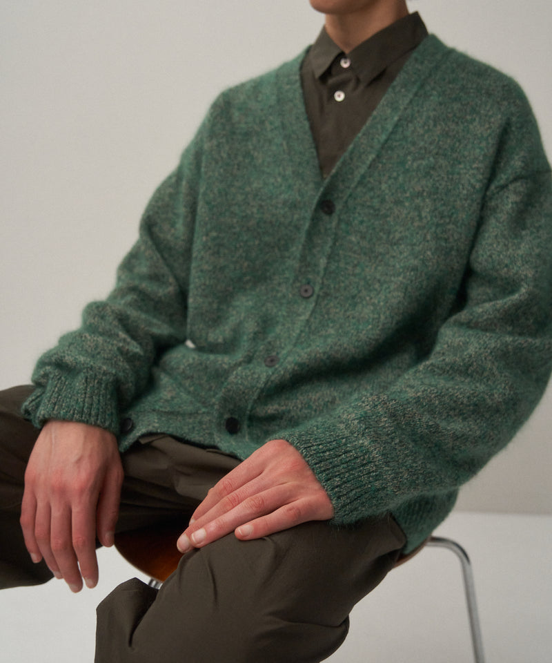 WOOL ALPACA MOHAIR | OVERSIZED CARDIGAN