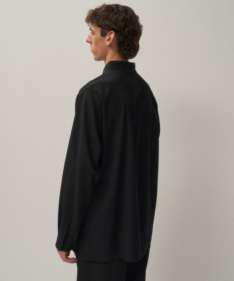 TWIST WOOL WASHER | OVERSIZED SHIRT