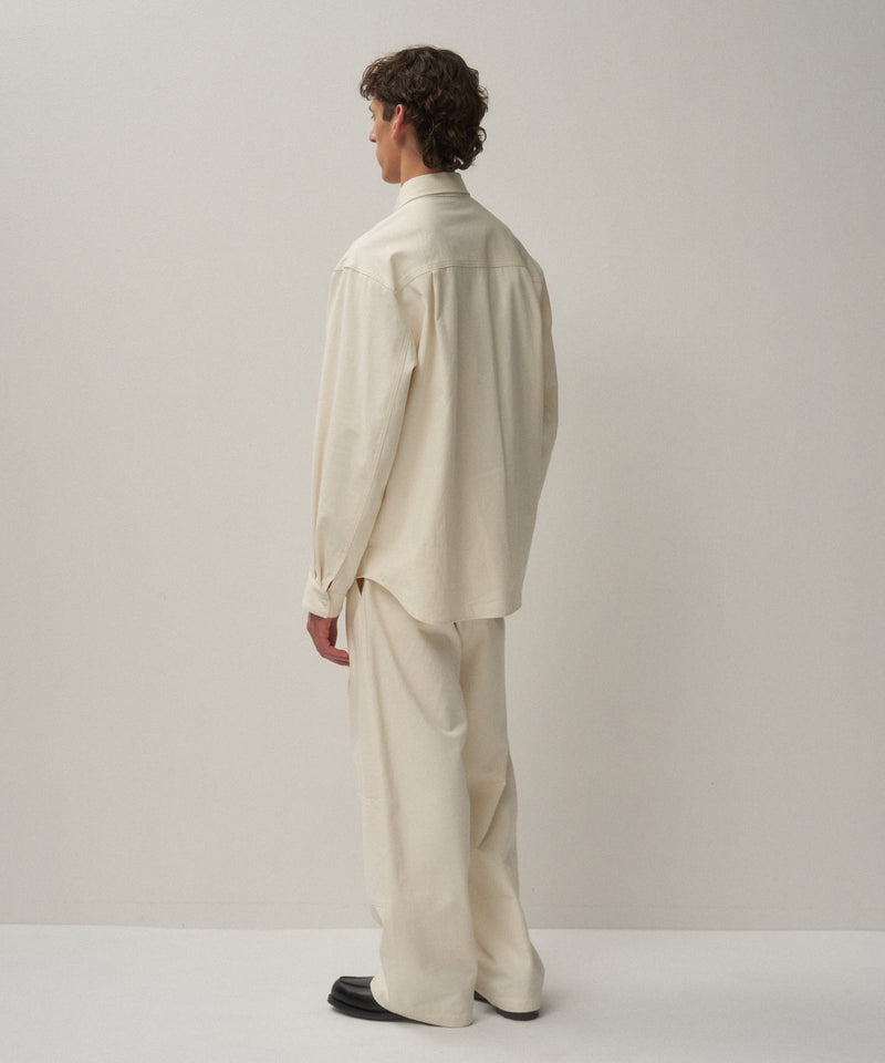 HARD WASHED COTTON | SHIRT JACKET