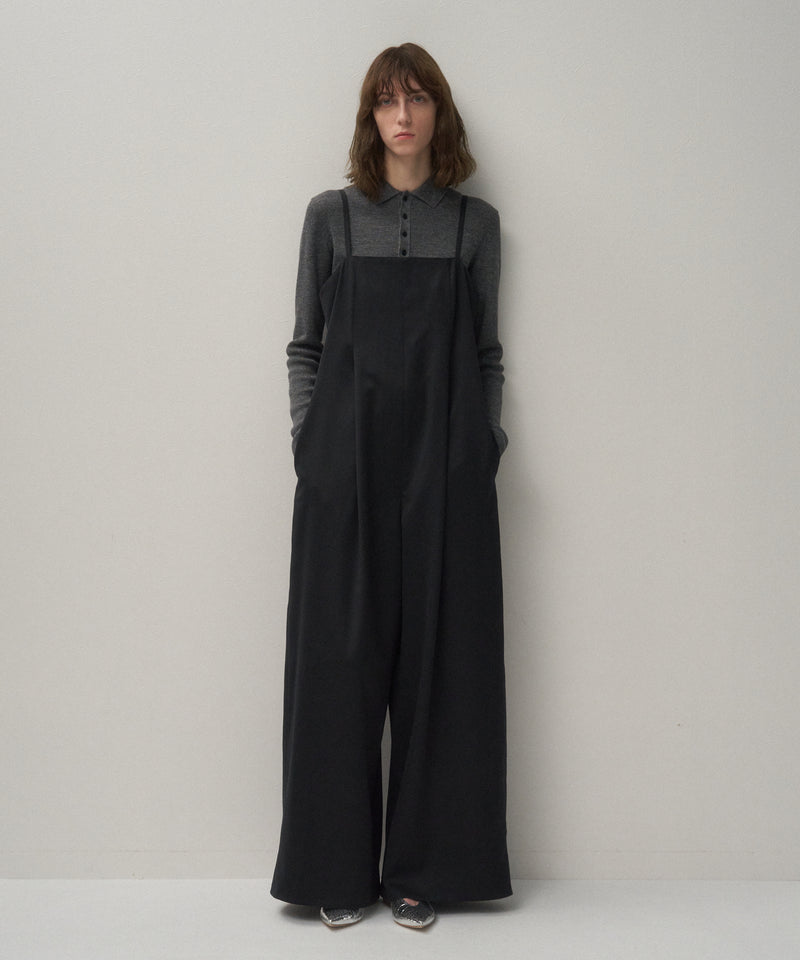 WOOL SATIN STRETCH | JUMPSUIT