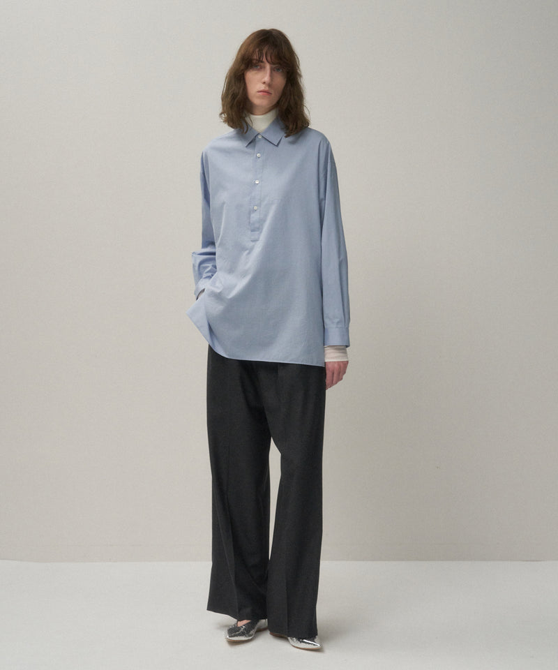 COTTON SILK LAWN | OVERSIZED SHIRT