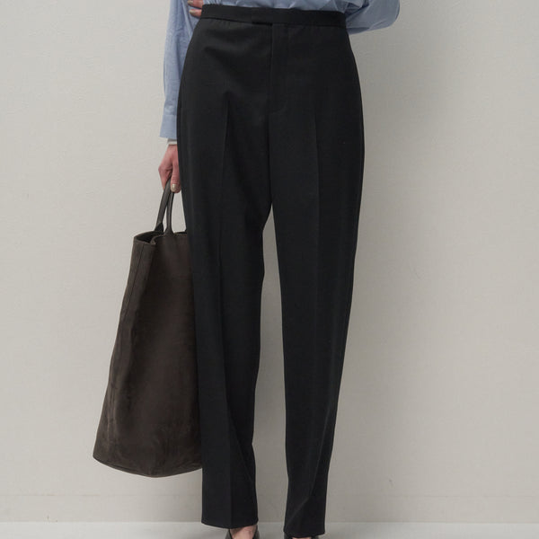 COMPACT WOOL | TAPERED PANTS – ATON | エイトン