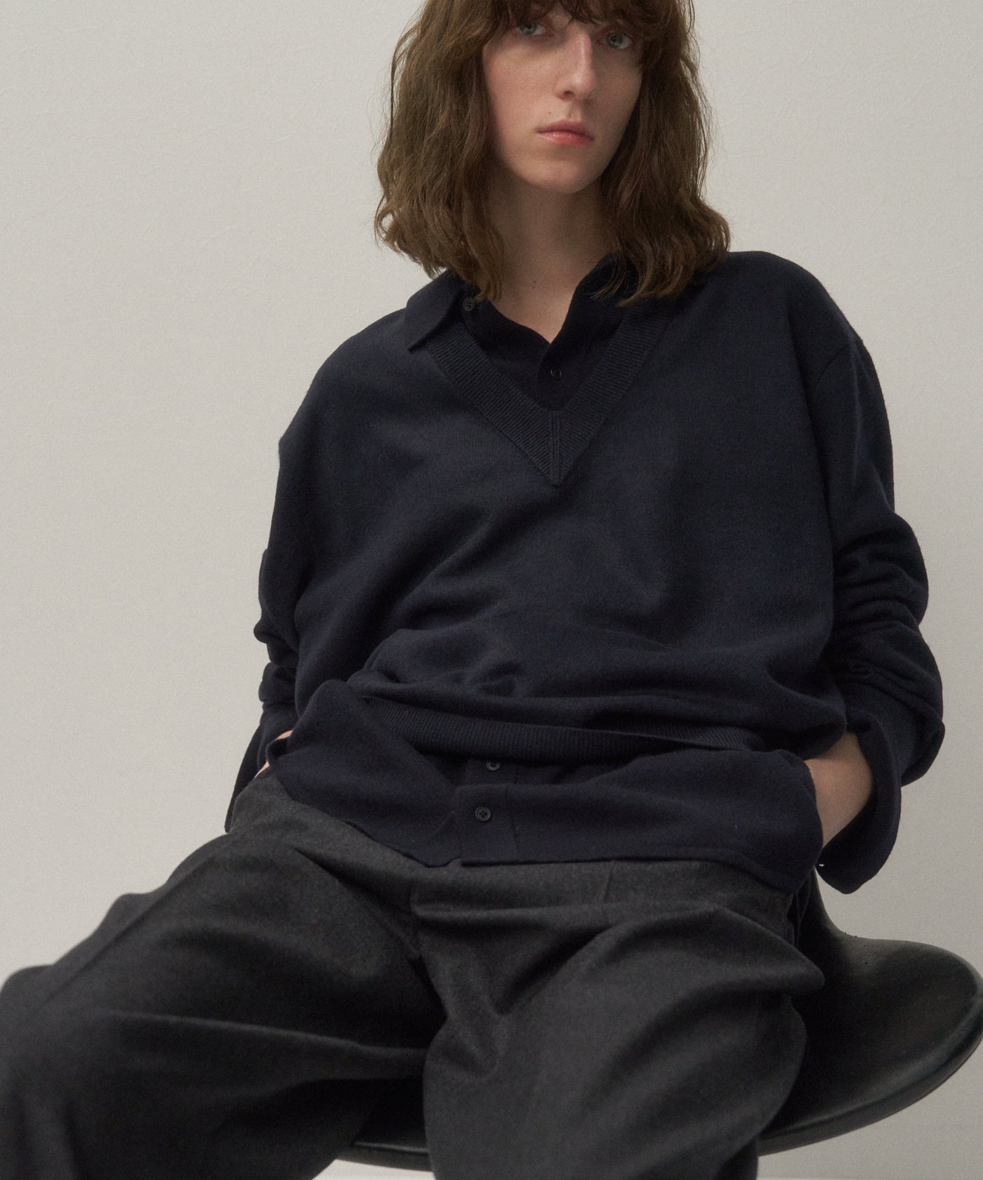 ROYAL CASHMERE FUR | VEST – ATON | エイトン