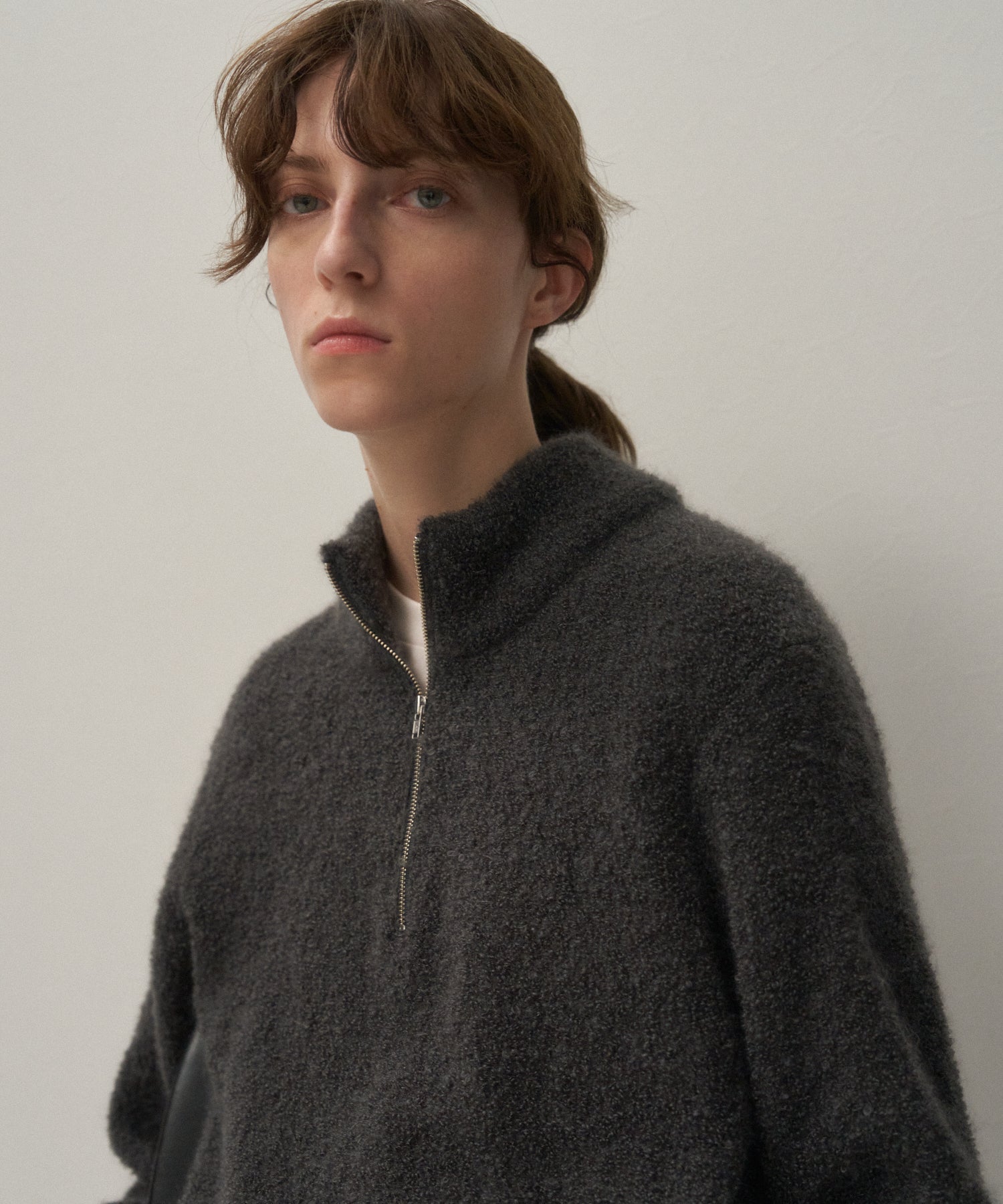 ATON - ATON エイトン /FUR CASHMERE CREWNECK SWEATER SPUN CASHMERE CREWNECK SWEATER | ATON(エイトン) / トップス