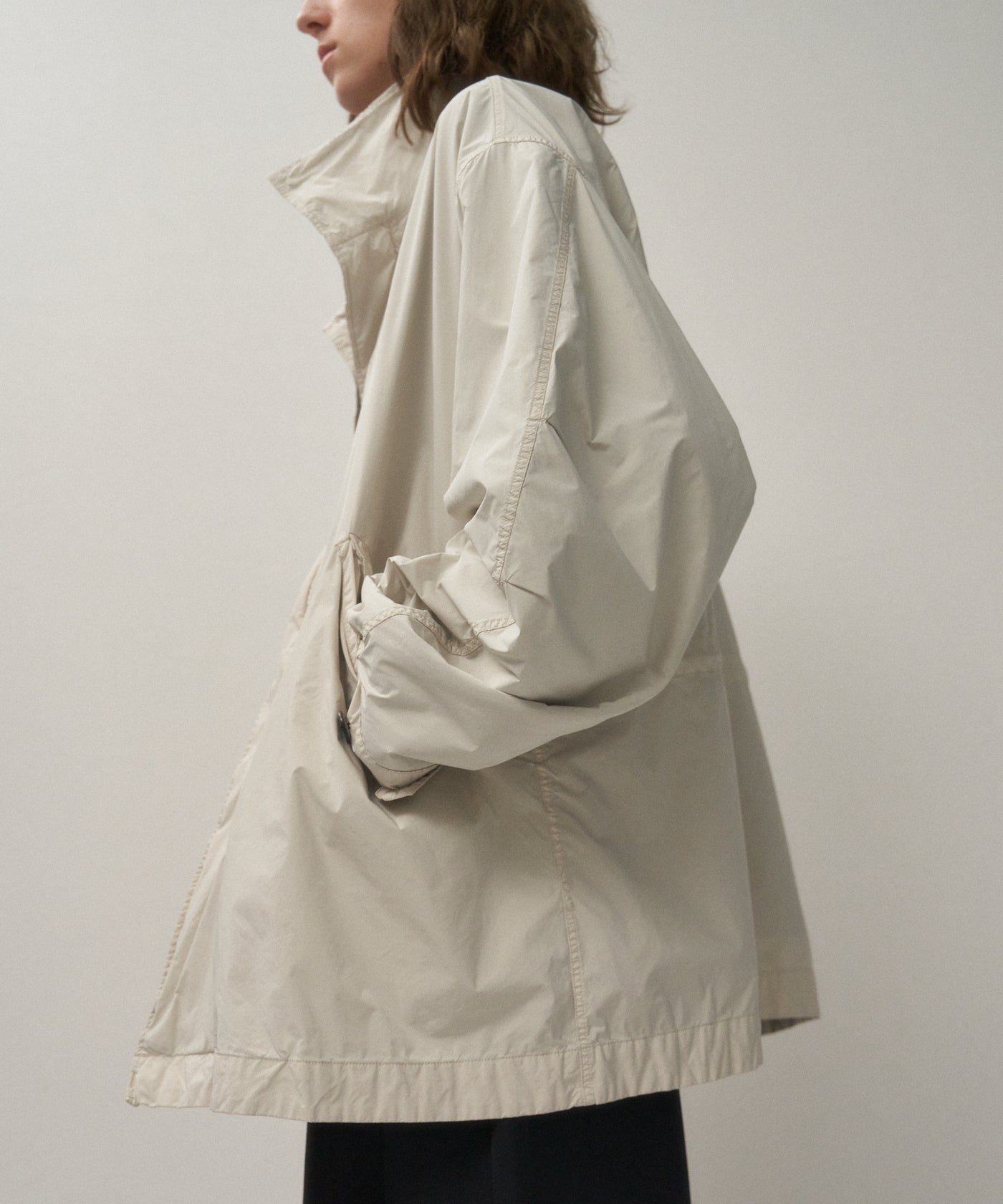 AIR WEATHER | SHORT MODS COAT – ATON | エイトン