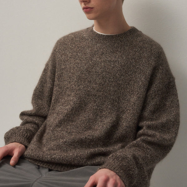 美品▲ATON エイトン//クルーネックニット▲モカブラウン　サイズ2 ウール 20250416_aton_79_033_600x600_c