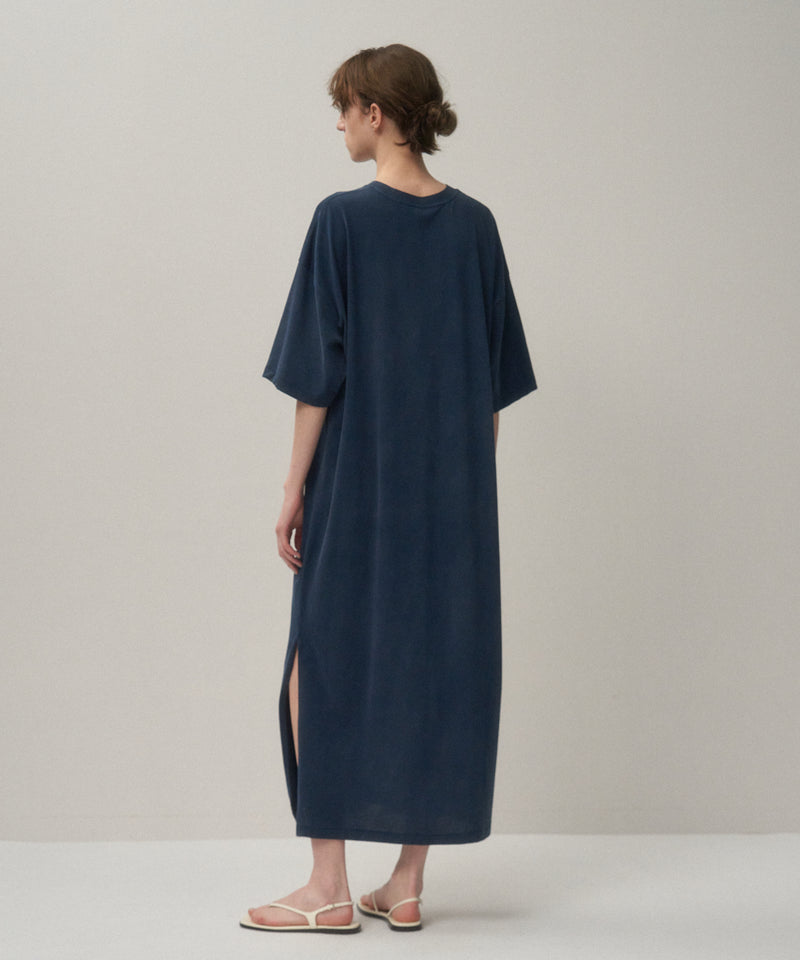 HARD WASHED SUVIN | OVERSIZED T-SHIRT DRESS