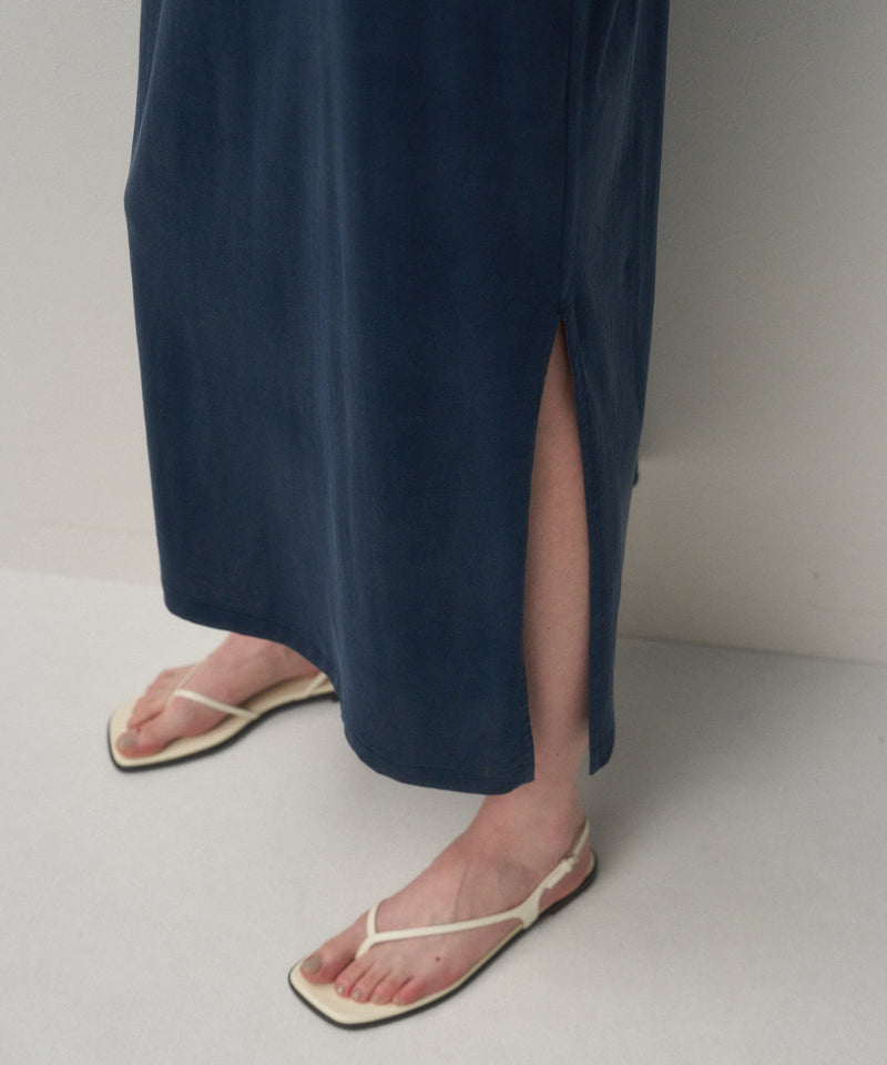 HARD WASHED SUVIN | OVERSIZED T-SHIRT DRESS