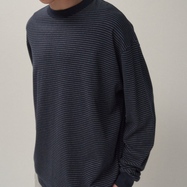 トップス ATON SUVIN GARMENT DYE CREWNECK PULLOVER SUVIN DOUBLE JERSEY | CREWNECK PULLOVER – ATON | エイトン