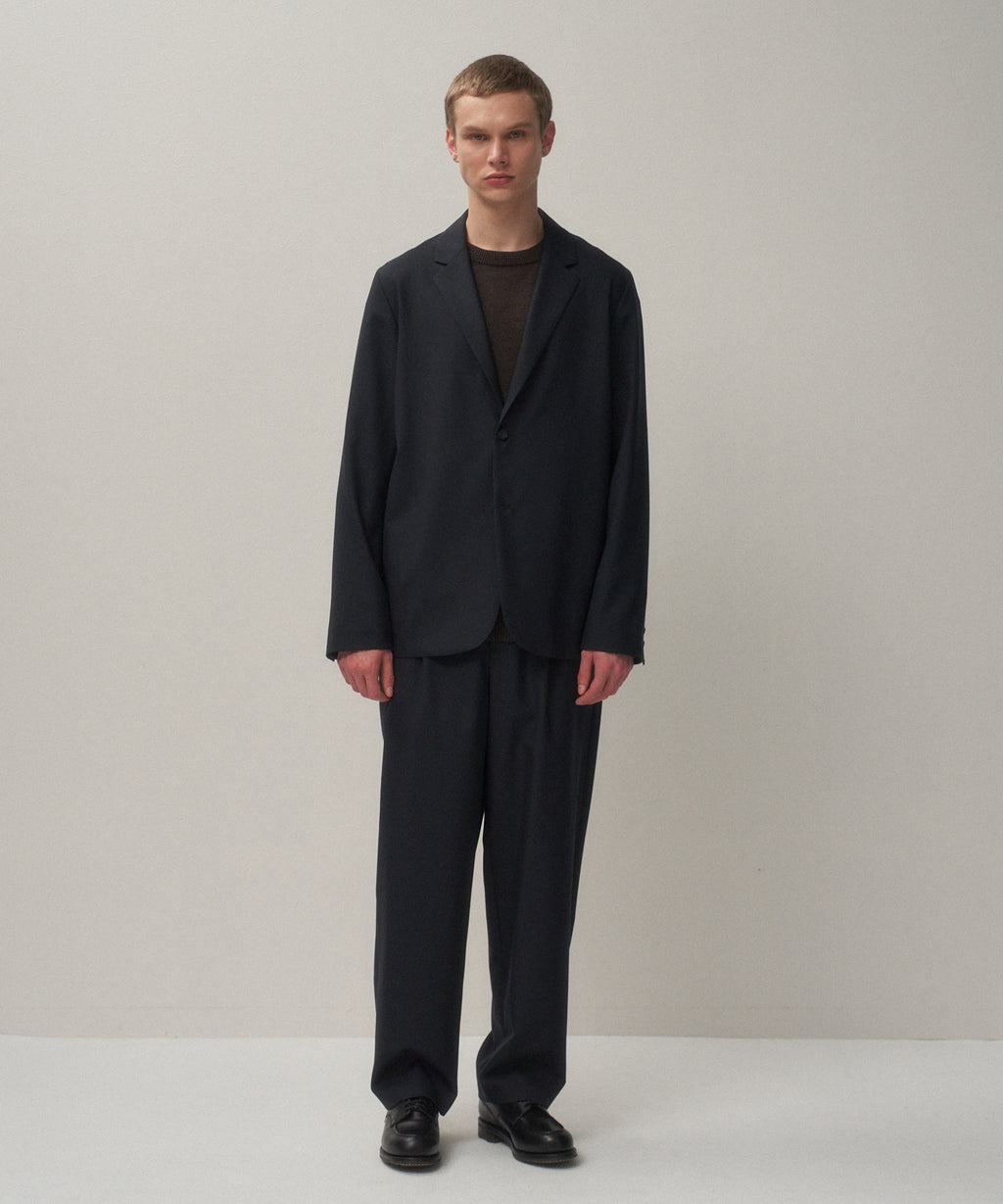新品 ATON ATON WOOL TROPICAL TAPERED PANTS WOOL TROPICAL | TAPERED EASY PANTS – ATON | エイトン
