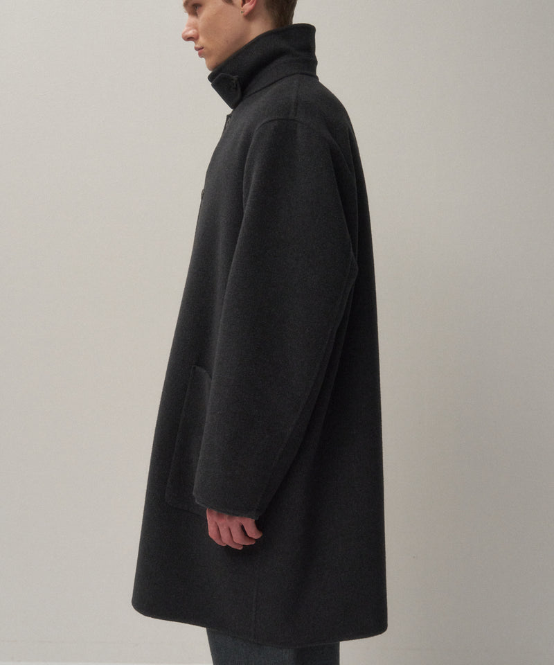 MERINO DOUBLE MELTON | BLAMACAAN COAT