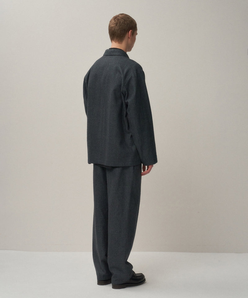 LINEN WOOL TWILL | SHIRT JACKET