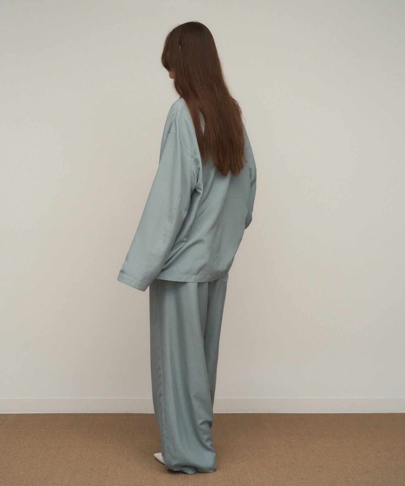 SILK SUEDE | SHIRTS JACKET – ATON | エイトン