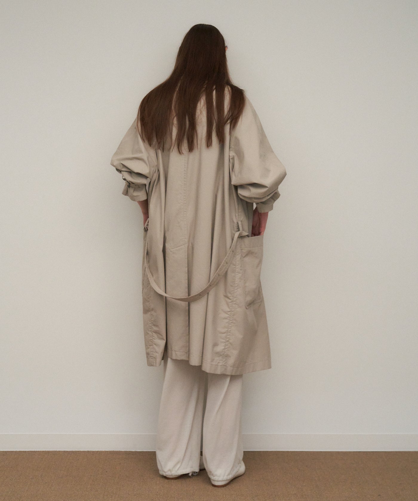 LIGHT TC GABARDINE | WASHED TRENCH COAT – ATON | エイトン