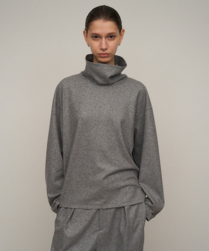MERINO COLLEGE JERSEY | TURTLENECK PULLOVER