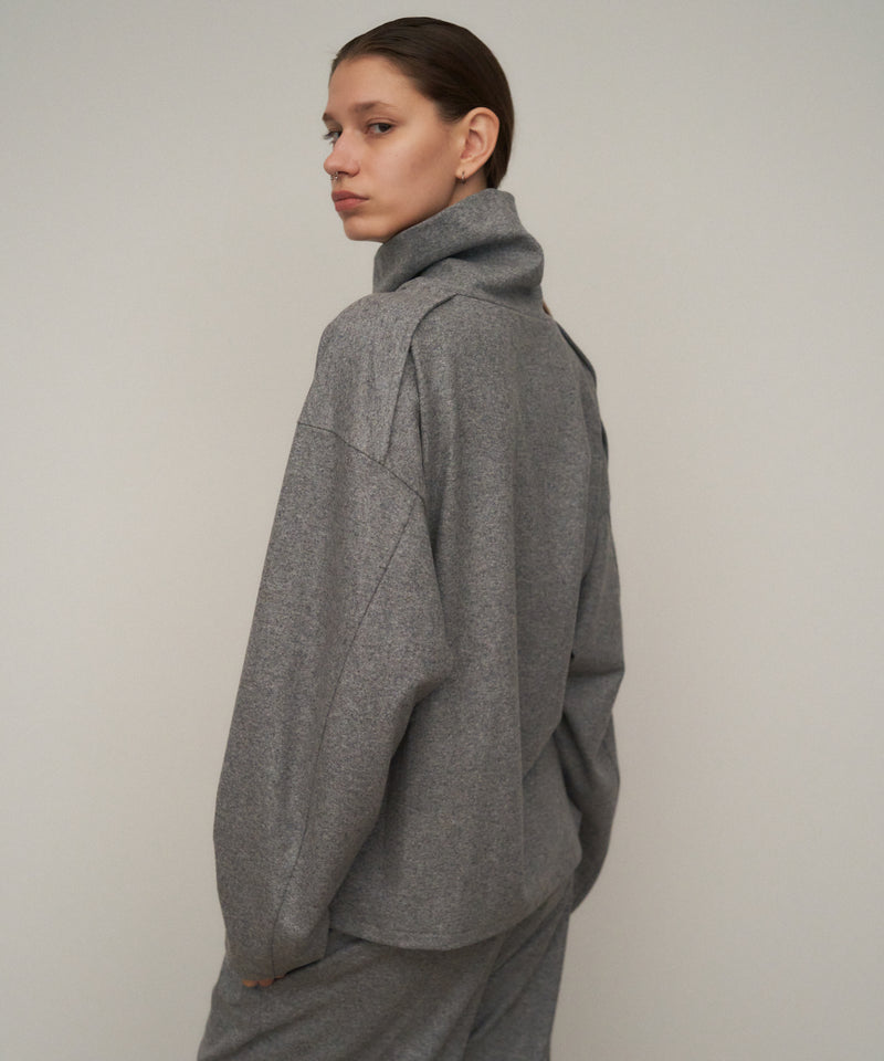 MERINO COLLEGE JERSEY | TURTLENECK PULLOVER