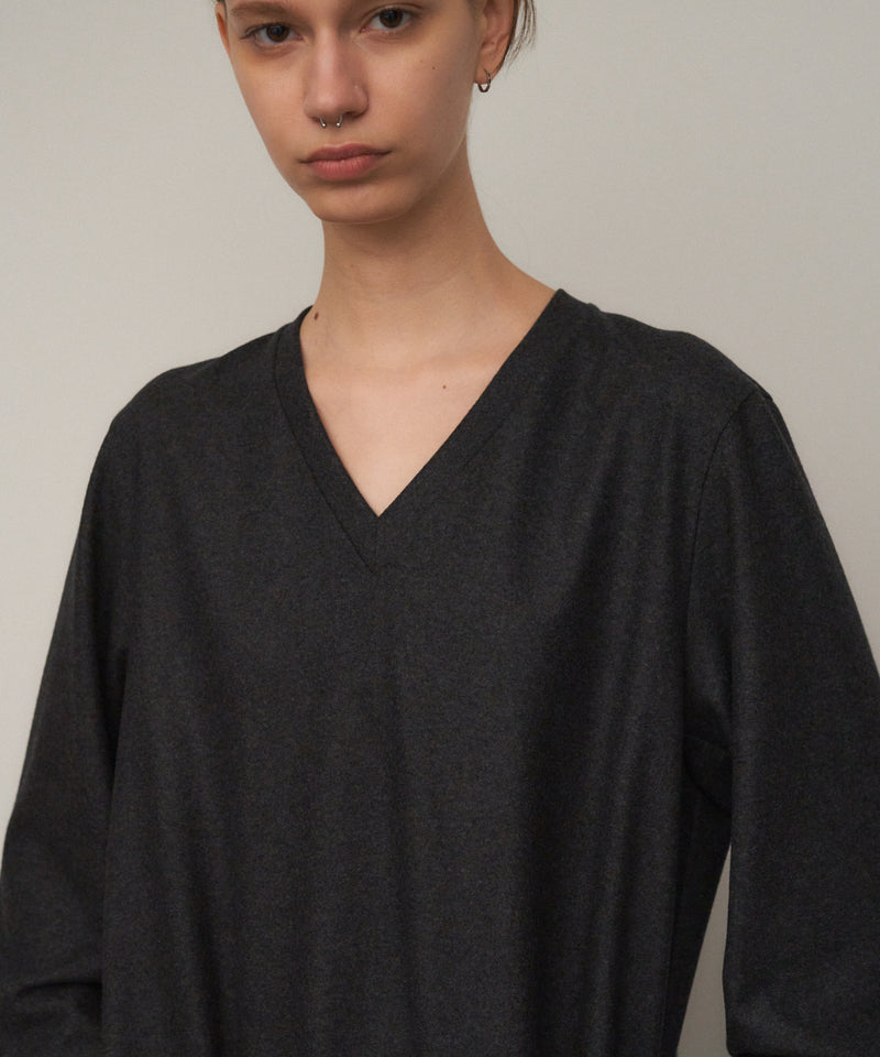 MERINO COLLEGE JERSEY | SHIRTS DRESS