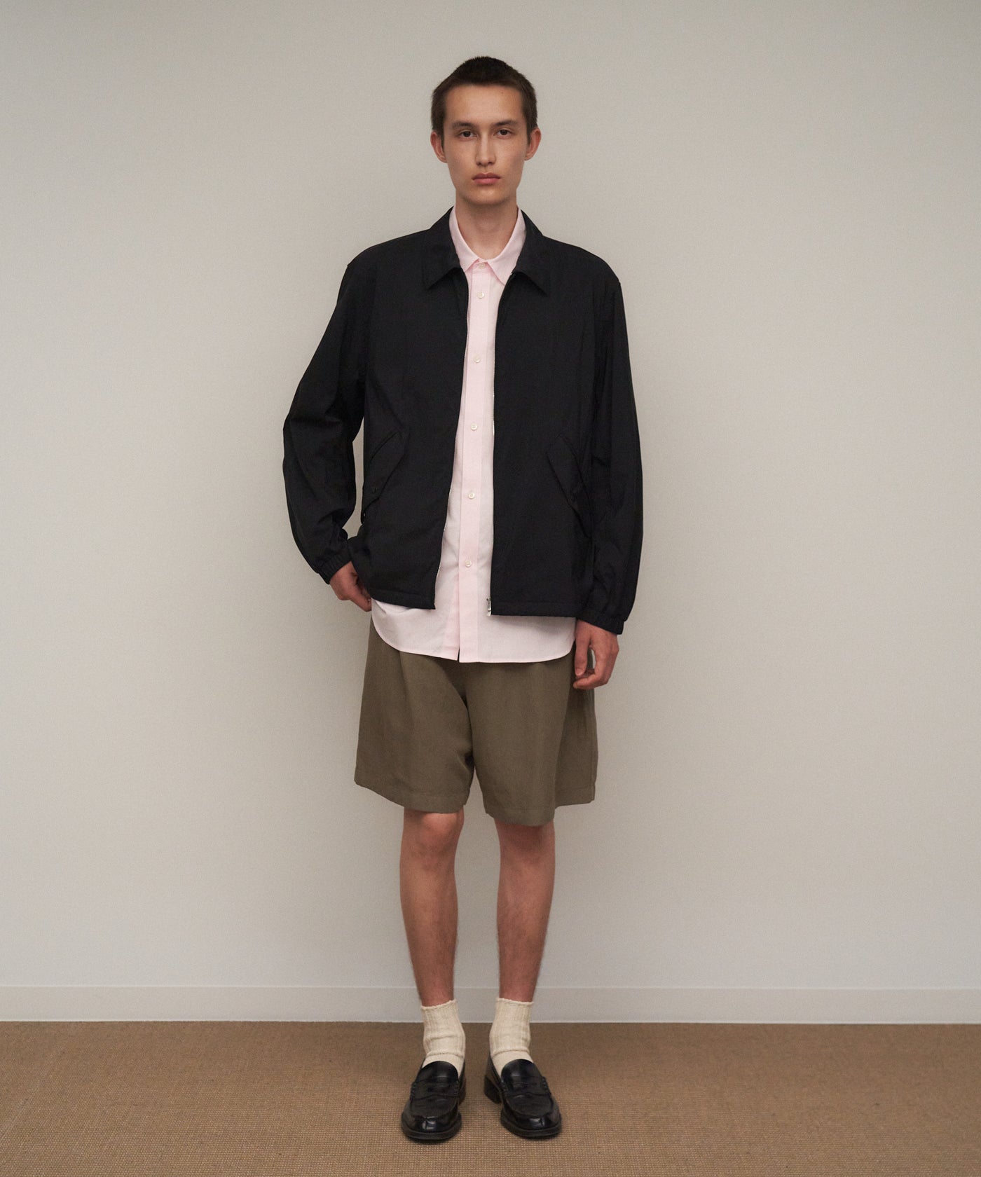 MAT AIRLY NYLON | FLIGHT JACKET – ATON | エイトン