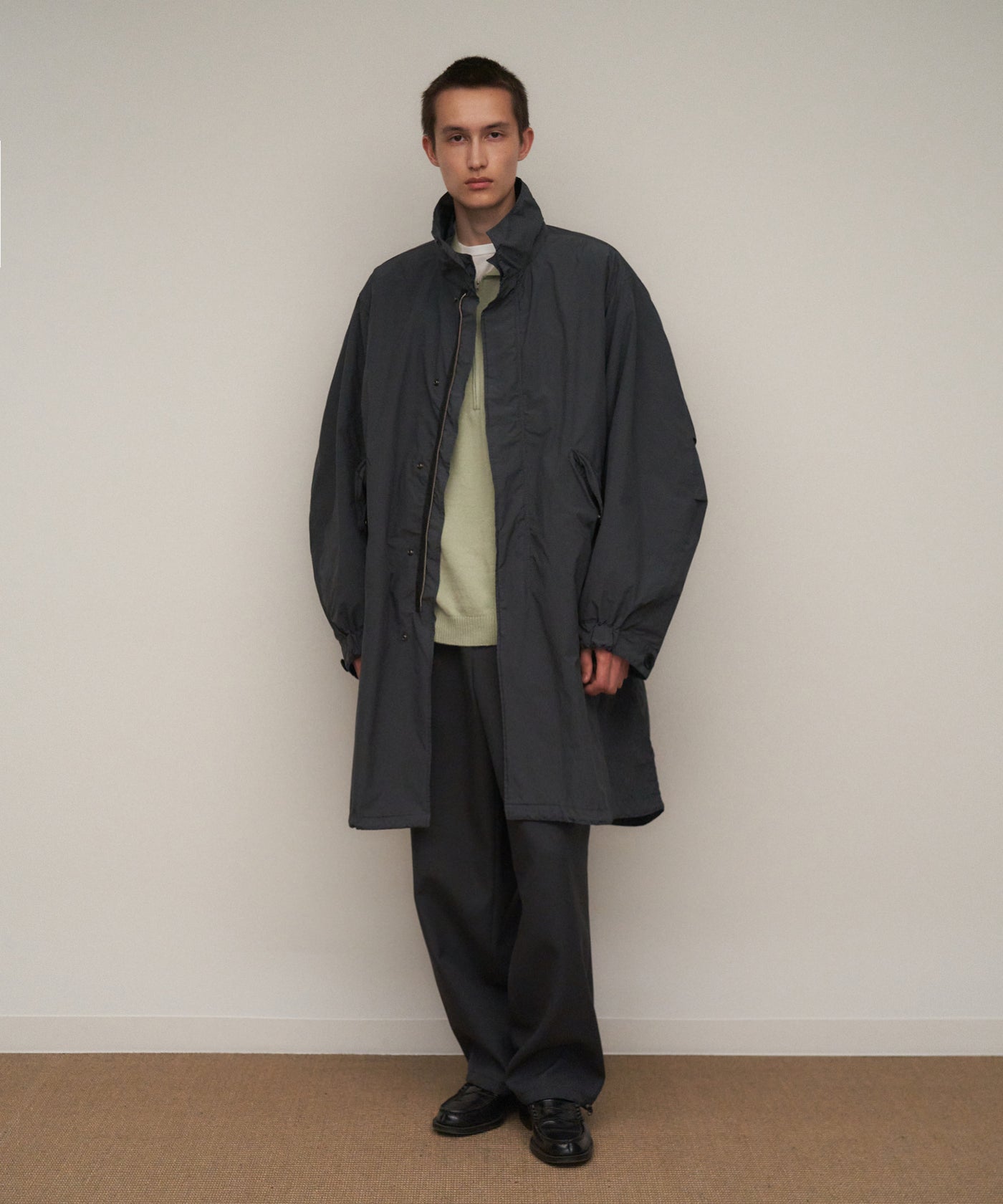 AIR WEATHER | FISHTAIL COAT – ATON | エイトン