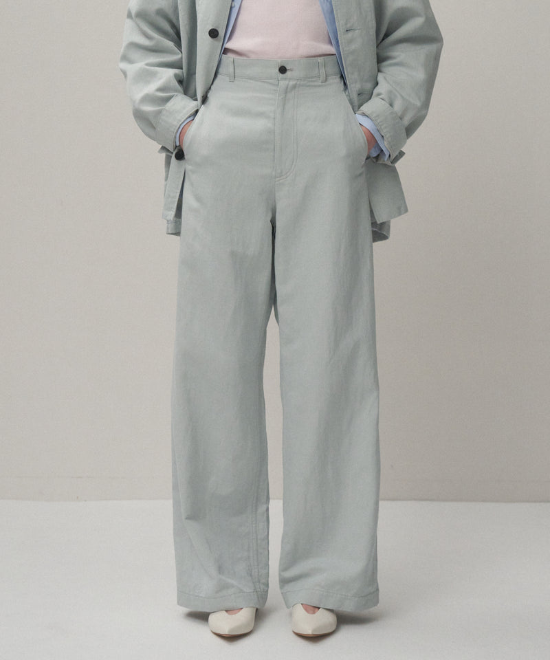 COTTON LINEN KATSURAGI | WORK PANTS