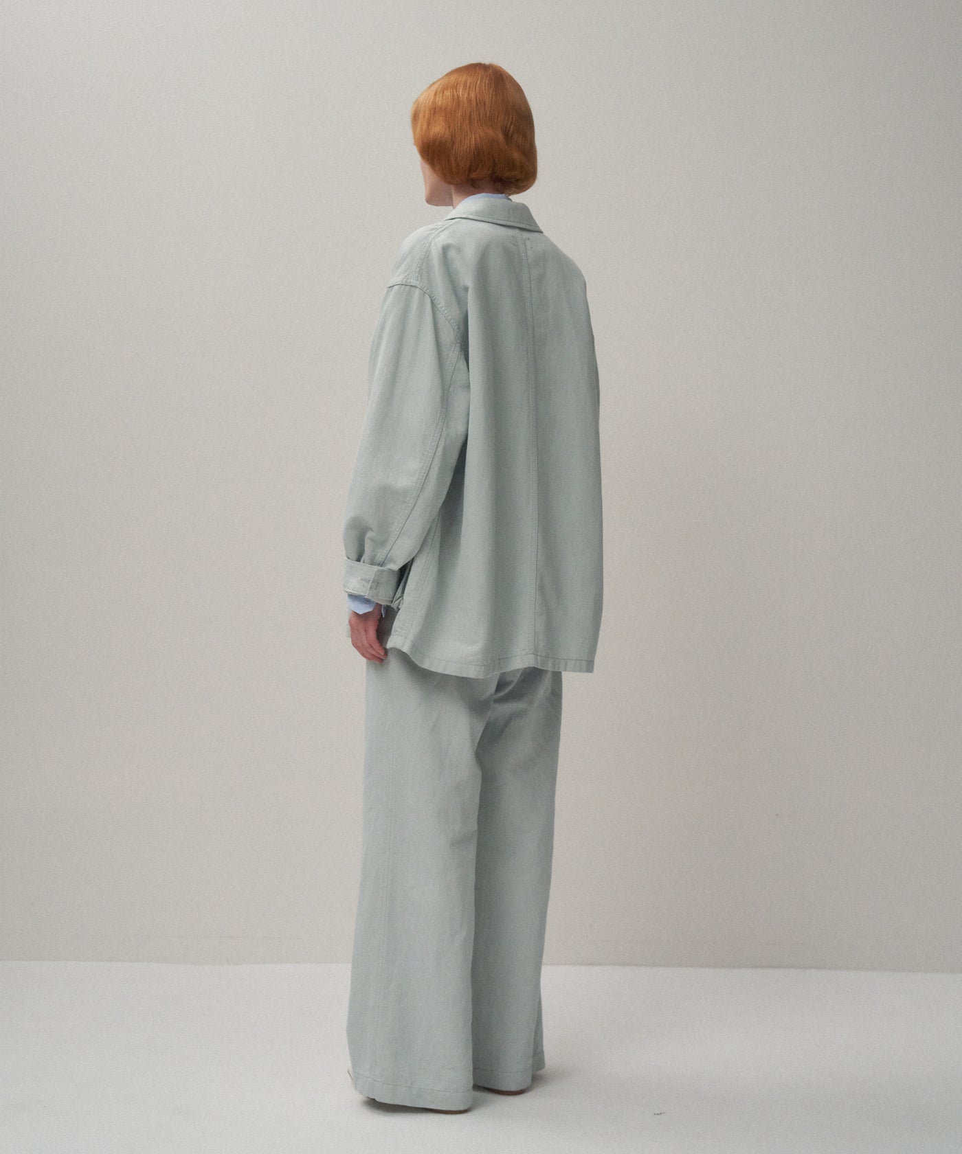 COTTON LINEN KATSURAGI | WORK JACKET – ATON | エイトン