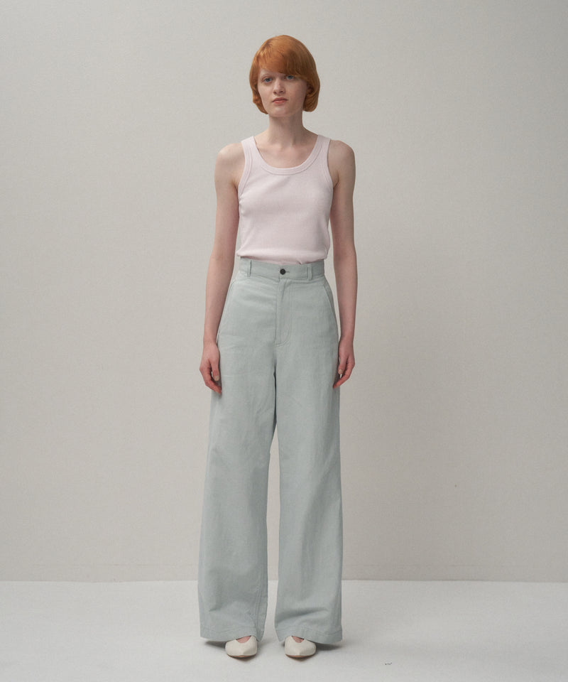 COTTON LINEN KATSURAGI | WORK PANTS