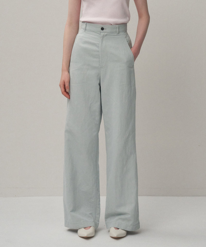 COTTON LINEN KATSURAGI | WORK PANTS