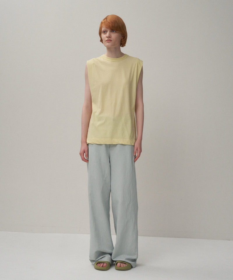 【新品】エイトン FRESCA SINGLE JERSEY TANK TOP FRESCA SINGLE JERSEY | TANK TOP – ATON | エイトン