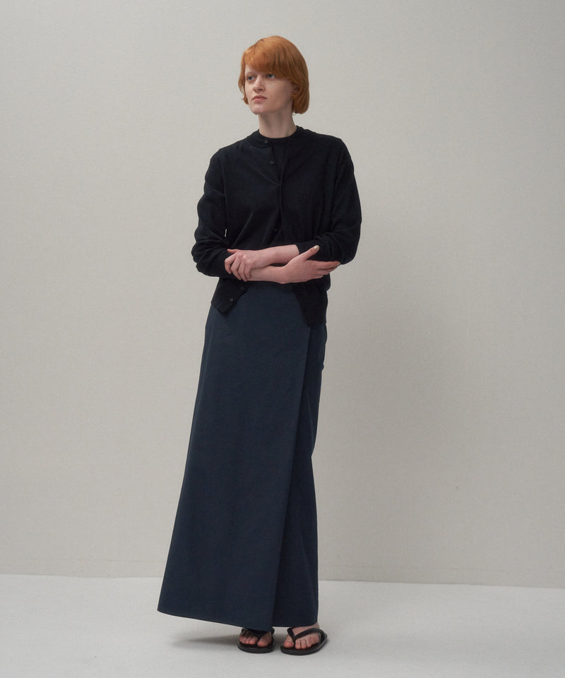 COTTON BROAD | WRAP SKIRT – ATON | エイトン