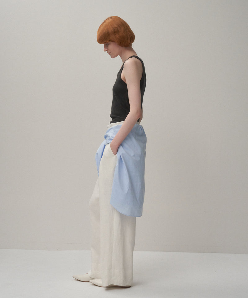 RECYCLE SUVIN RIB | TANK TOP – ATON | エイトン