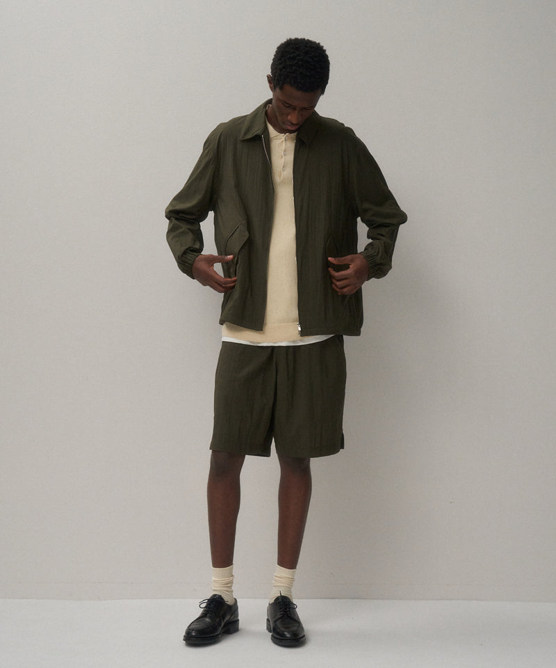 MAT AIRLY NYLON | WIDE SHORTS – ATON | エイトン