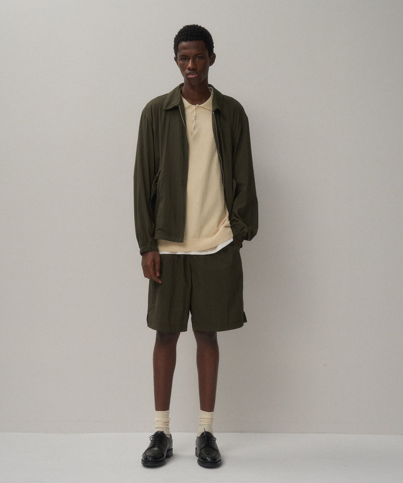 MAT AIRLY NYLON | FLIGHT JACKET – ATON | エイトン