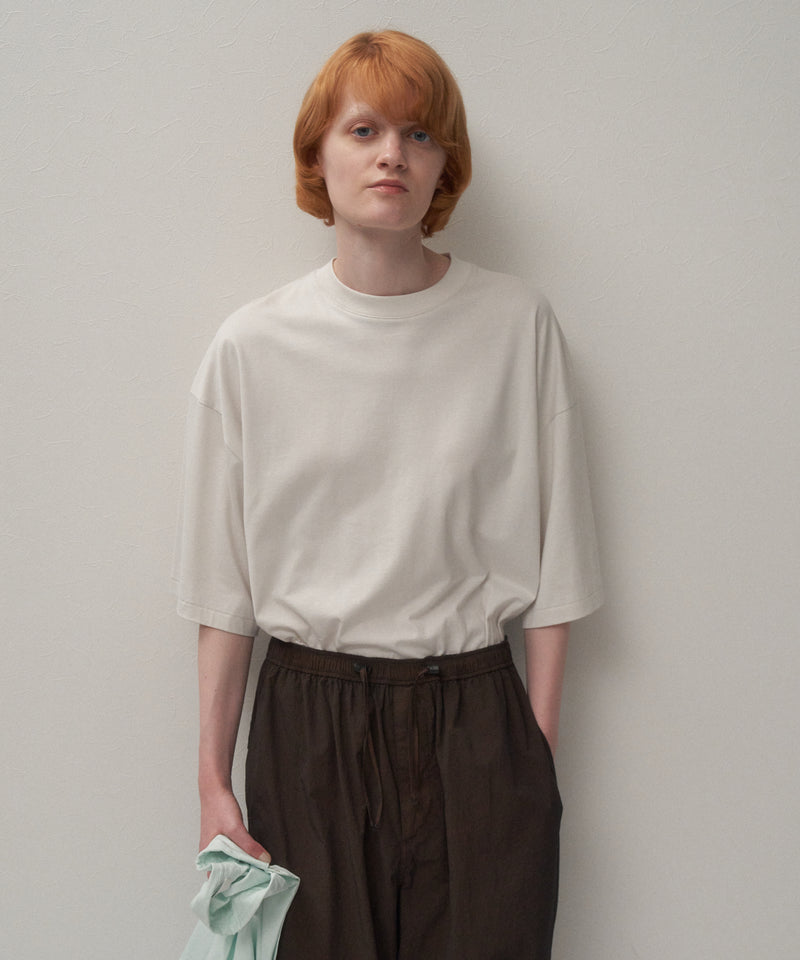 ATON エイトン 日本製 SUVIN 60/2 ROUND HEM S/S T-SHIRT ラウンドヘムTシャツ KKAGIM5016 02(M) WHITE 半袖 クルーネック トップス【新古品】【中古】【ATON】 新品 ATON エイトン 日本製 SUVIN 60/2 ROUND HEM S/S T-SHIRT