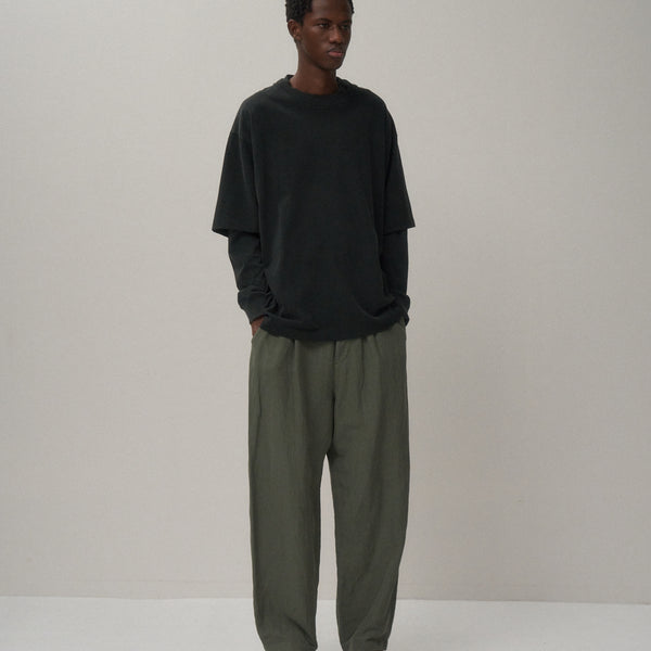 AGING FRESCA PLATE | LOOSE FIT T-SHIRT – ATON | エイトン