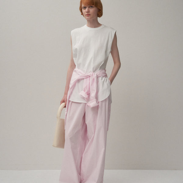 DRY COTTON JERSEY | ROUND HEM TANK TOP – ATON | エイトン