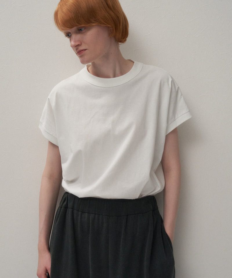 ATON コットン オーバーサイズプルオーバー DRY COTTON JERSEY | OVERSIZED PULLOVER – ATON | エイトン