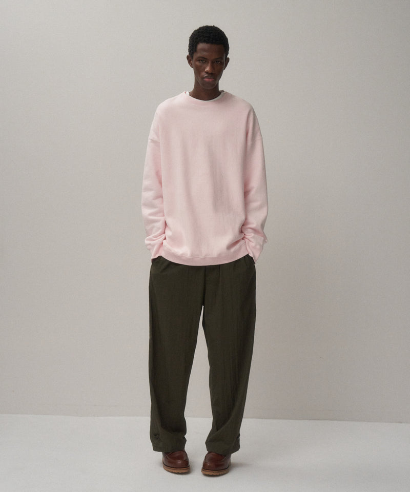 NATURAL DYED URAKE | OVERSIZED SWEAT SHIRT – ATON | エイトン