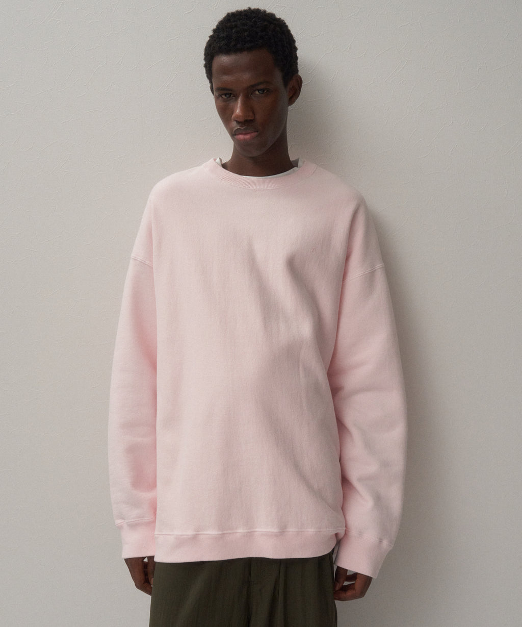 NATURAL DYED URAKE | OVERSIZED SWEAT SHIRT – ATON | エイトン