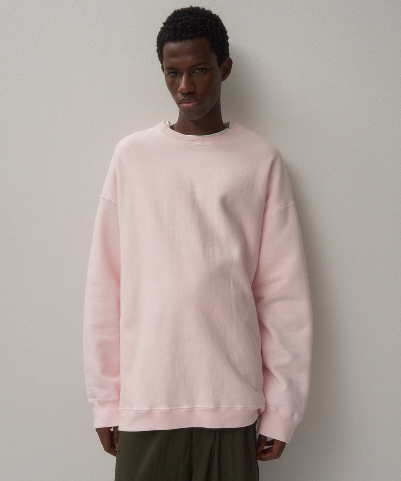 エイトン NATURAL DYED URAKE オーバーサイズスウェットシャツ NATURAL DYED URAKE | OVERSIZED SWEAT SHIRT – ATON | エイトン